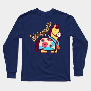 Galloping horse Long Sleeve T-Shirt